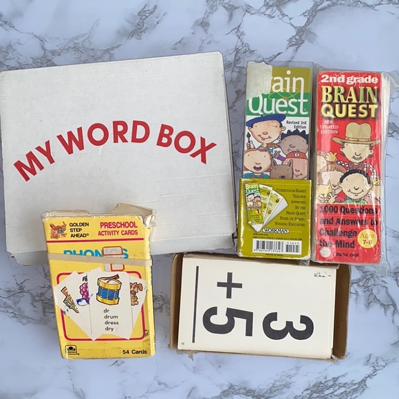 Lot Of Educational Children Cards - Picture 7 of 7